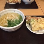 麺ごころ にし平 - 天ぷらうどん（讃岐天・６００円）
