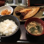 博多もつ鍋 やまや - 塩サバ定食