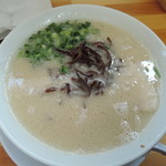 博多元気一番!! - 【豚骨ラーメン】700円 麺硬さ：普通、スープ：濃厚