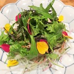 天麩羅 巽 - 野菜サラダ