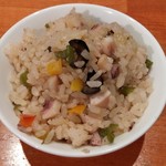 麺屋 六感堂 - イカピラフ（過去の限定）