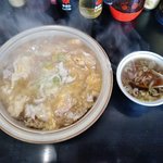 キッチンあべ - あんかけチャーハン（スープ付き）