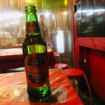 上海食亭 - 青島ビール（５５０円）