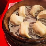 上海食亭 - 蒸し餃子（６５０円