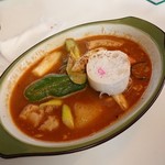 カレー魂 デストロイヤー - ネギ豚カレー  @800円(2018.02)