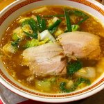 だるま屋 - スタミナ野菜ラーメン（700円）