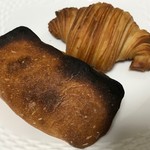 シャン ド ブレ - Selワッサン(150円)+パン・オ・オリーブ(170円)