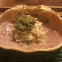 松川 - 間人蟹の飯蒸し