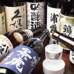 Robatayaki Udatsu - 全国のお酒がズラリ！50～70種類