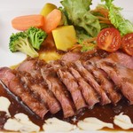 "Special roast beef" that captures the full flavor of meat