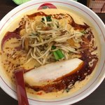 ボウボウラーメン かそり - ボウボウラーメン赤 4辛✧*。