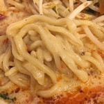 ボウボウラーメン かそり - ツルっとしたモチモチ麺✧*。