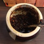 ボウボウラーメン かそり - ラー油？