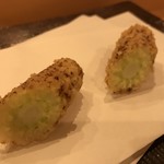 秋田 てんぷら みかわ - ヤングコーン