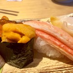 うにいくらとズワイ