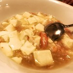 自然派ラーメン 神楽 - 中華コース（蟹豆腐）