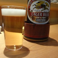 可ん寅 - 中瓶ビール