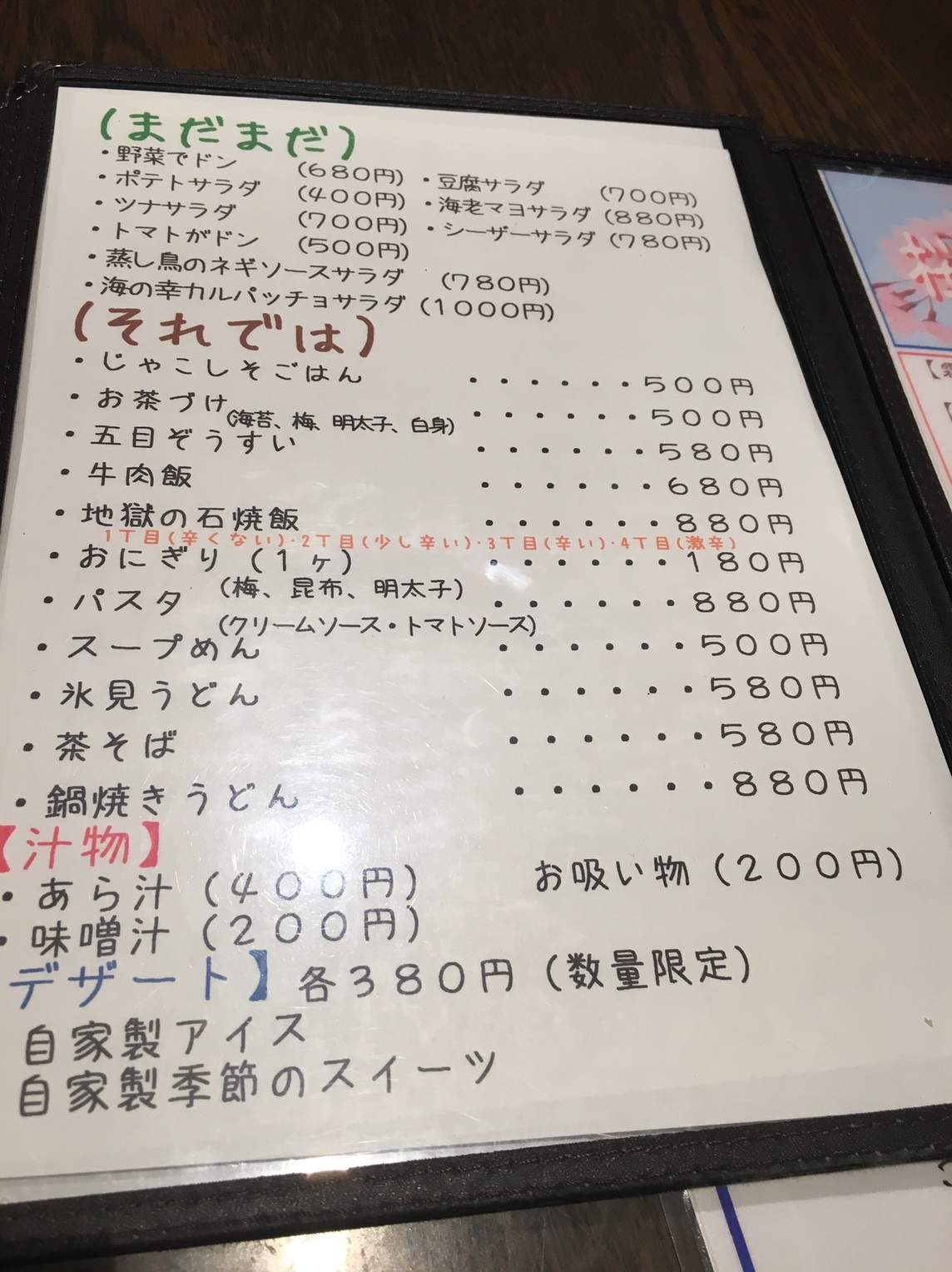 メニュー写真 居酒屋 馬づら 金沢市その他 居酒屋 食べログ