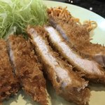 ろっく - ロースとんかつ定食@750円