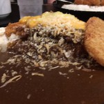 Kokudou Kare - カツカレーのハッシュドポテト添え？