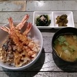 天ぷら Dining ITOI - エビ天丼