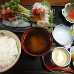 つれづれ - 刺身定食　2011－06－07