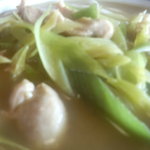 食事の店 たいら - カレーうどん　アップ