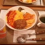 オムオム イトーヨーカドー三郷店 - ハンバーグ定食