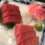 浜味屋 - 本鮪刺しセット