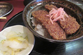 Oosaka Kushikatsu Kimura - ソースかつ丼(小）