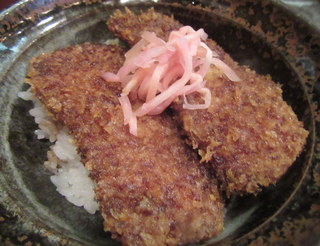 Oosaka Kushikatsu Kimura - ソースかつ丼アップ