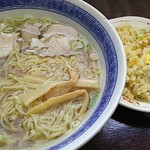 こんとき - 釜石ラーメンミニチャーハンセット 700円