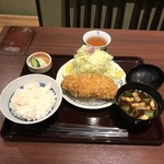 みつ葉 - H30.2　上ロースかつ定食