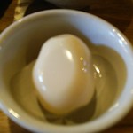 Tosakatoyamaekimaeten - ゆで卵。