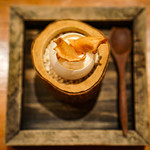 The Dining Room at The House on Sathorn - 温泉卵と菊芋