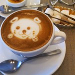 シーサイド カフェ ハノン - カプチーノ（５００円）。