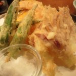 Shunsai Yamaguchi - 夏野菜の天ぷら♪(なす、かぼちゃ、みょうが、おくら)