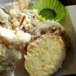 天ぷら盛り合わせ７５０円