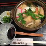 麺坊 万作 - 鍋焼きうどん　2015.12.06