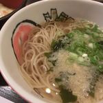 麺坊 万作 - 『玉子丼セット』700円(税抜)　　2016.04.13