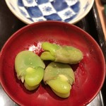 鮨みなと - 鹿児島産空豆