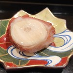 鮨みなと - 水蛸の柔らか煮 乾山写しは竜田川