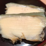 鮨みなと - 蒸し黒鮑