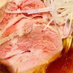 らーめん芝浜 - 那須高原豚コンフィアップ【料理】 