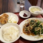 Mim Min - レバニラ定食650円（平日昼）