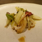 白ミル貝 うど 黄ニラ 2018年2月