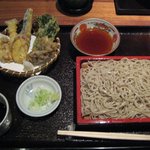 季節の野菜の天せいろ♪