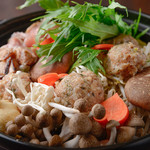 Foie gras meatballs with cheese miso hotpot (you can order from 2 people) 2,178 yen per person