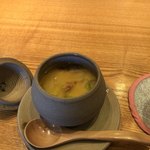 鮓や 大東 - 金目鯛と春キャベツの茶碗蒸し