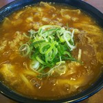 加寿屋 - カレーかすうどん850円